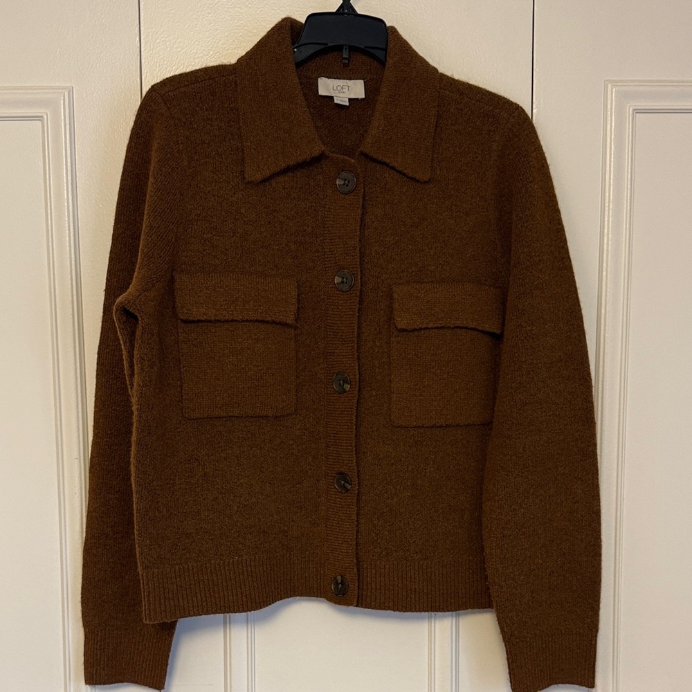 LOFT Women's Brown Cardigan